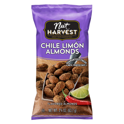 Nut Harvest Chile Limon Almonds 2.25oz
