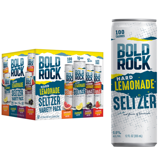 Bold Rock Lemonade Seltzer Variety 12pk 12oz Can 5.0% ABV