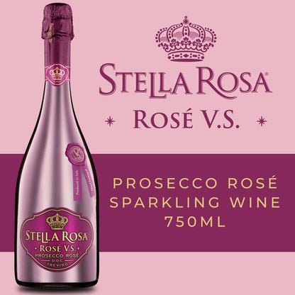 Stella Rosa Rose V.S. Prosecco Rose Sparkling Wine DOC 750ml