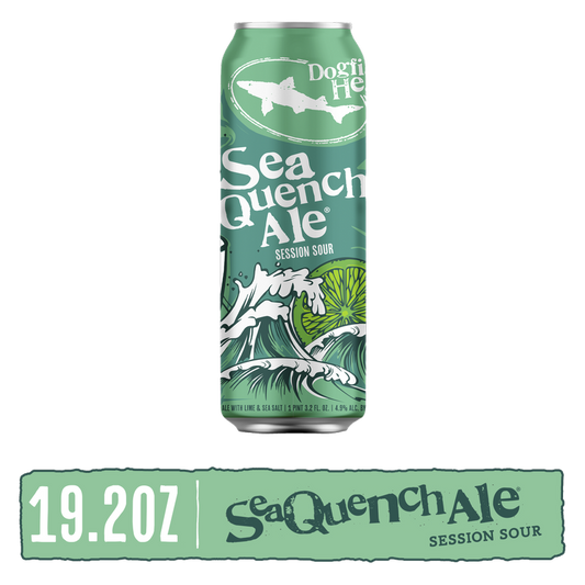 Dogfish Head Brewing Seaquench Ale Session Sour Single 19.2oz Can