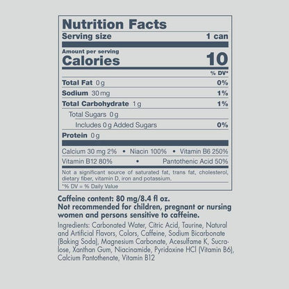 Red Bull Energy Drink Zero 8.4oz Can