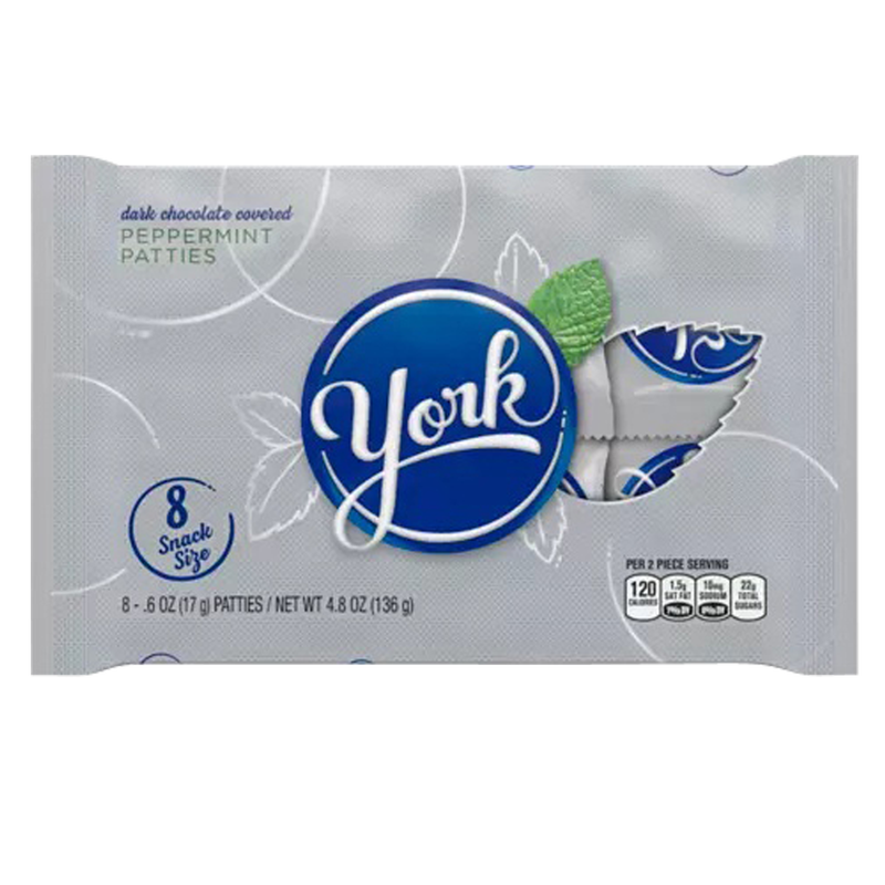 York Dark Chocolate Peppermint Patties 4.8oz