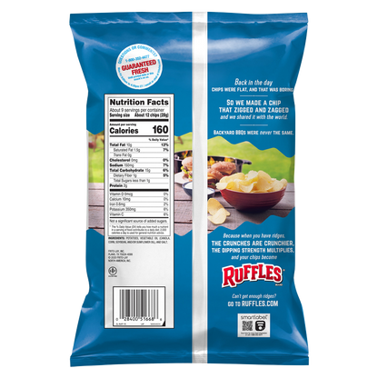 Ruffles Original Potato Chips 8.5oz