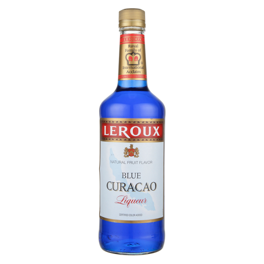 Leroux Blue Curacao 750ml (30 Proof)