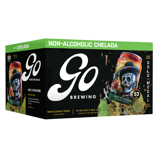 Go Brewing Non-Alcoholic Chelada 6pk 12oz Can