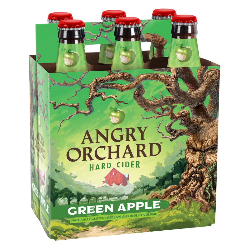 Angry Orchard Green Apple 6pk 12oz Btl 5.0% ABV