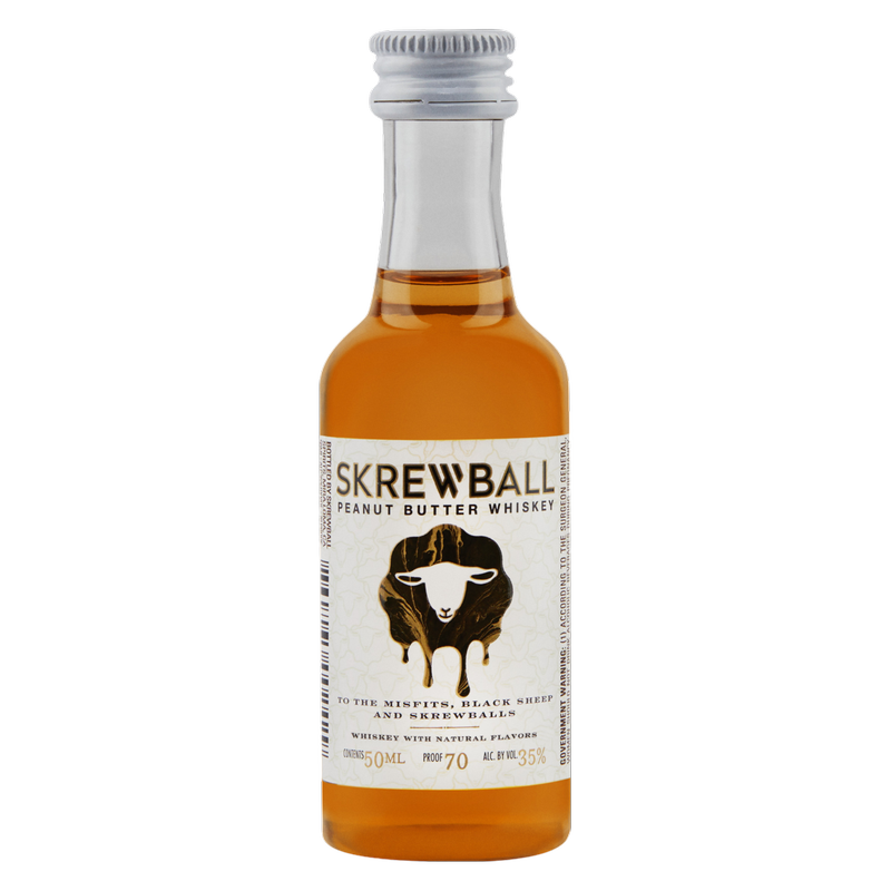 Skrewball "Krew Pack" Peanut Butter Whiskey 8pk 50ml (70 proof)