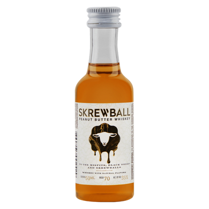 Skrewball "Krew Pack" Peanut Butter Whiskey 8pk 50ml (70 proof)