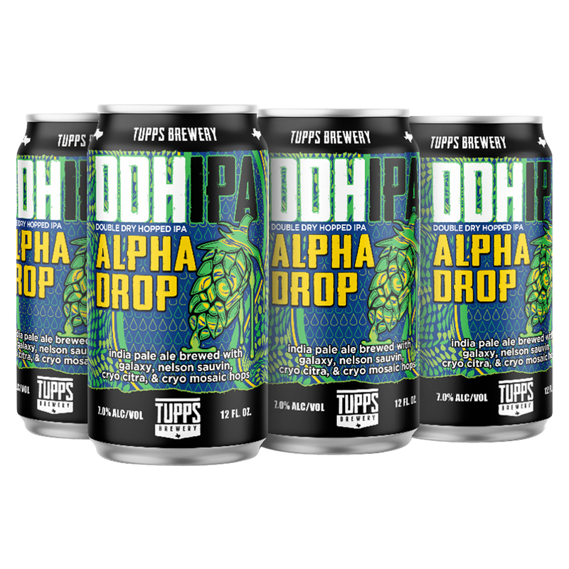 Tupps Alpha Drop IPA 6pk 12oz Can 7.0% ABV