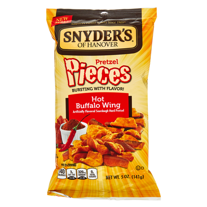 Snyder's Hot Buffalo Wing Pretzel Pieces 5oz