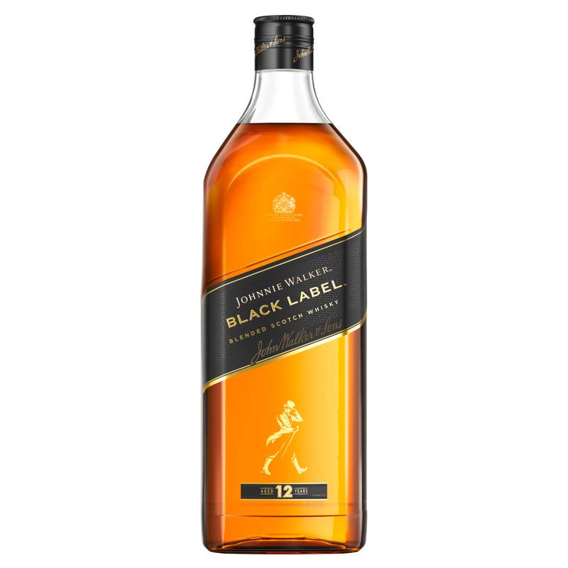 Johnnie Walker Black Label Scotch 1.75L (80 Proof)