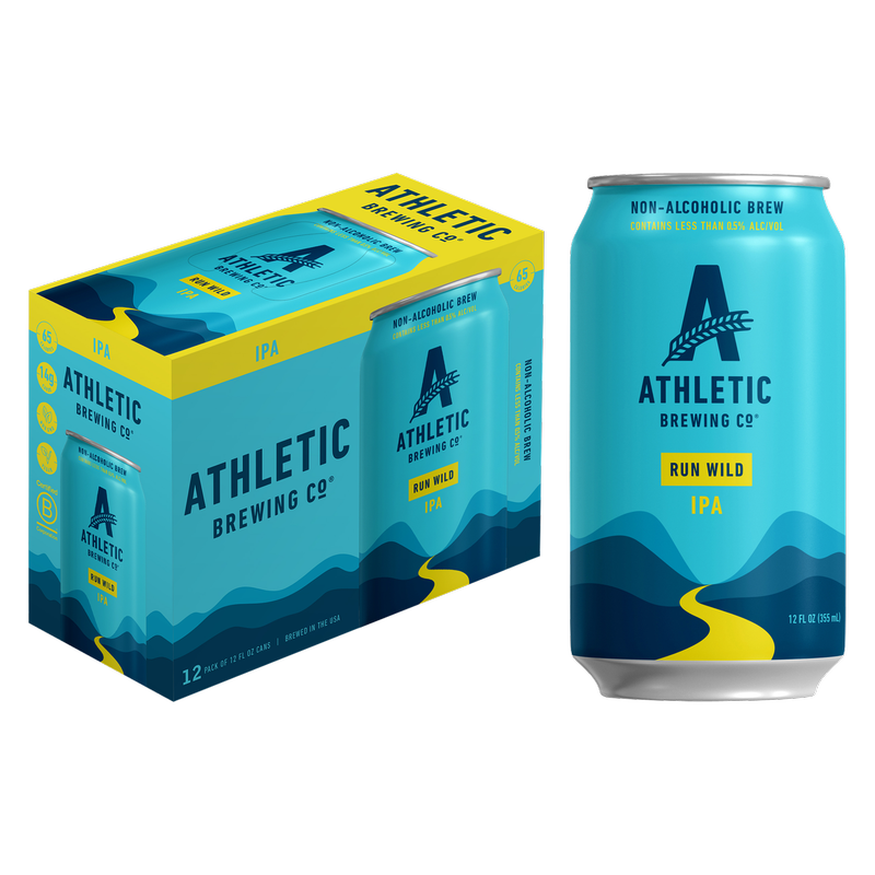 Athletic Brewing Co. Run Wild IPA Non-Alcoholic (12PKC 12 OZ)
