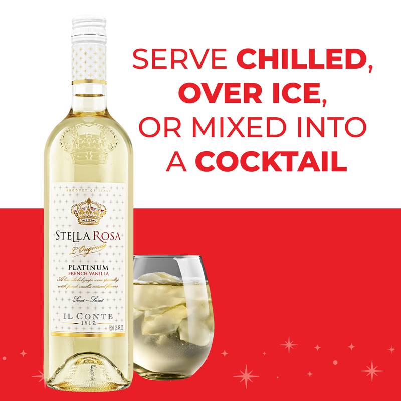 Stella Rosa Platinum French Vanilla Wine 750ml