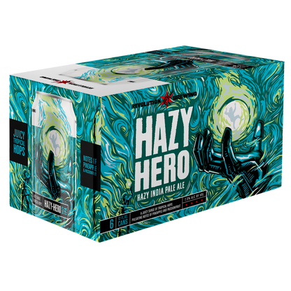 Revolution Hazy Hero IPA 6pk 12oz Can 7.3% ABV
