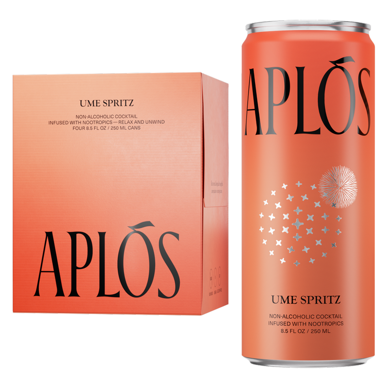 Aplós Ume Spritz Functional Non-Alc Cocktail 4pk 8.5oz Can