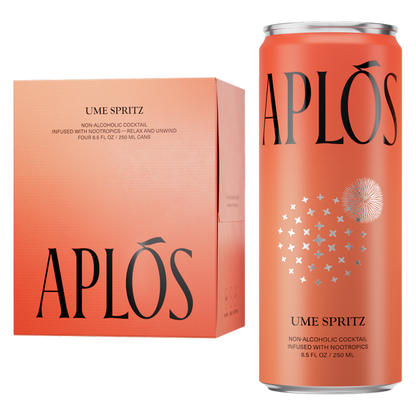 Aplós Ume Spritz Functional Non-Alc Cocktail 4pk 8.5oz Can