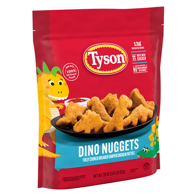 Tyson All Natural White Meat Dino Nuggets 29oz