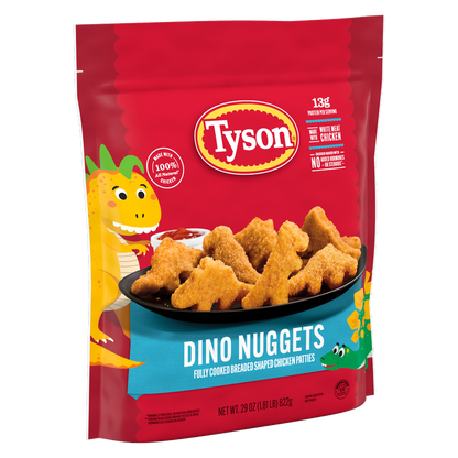 Tyson All Natural White Meat Dino Nuggets 29oz