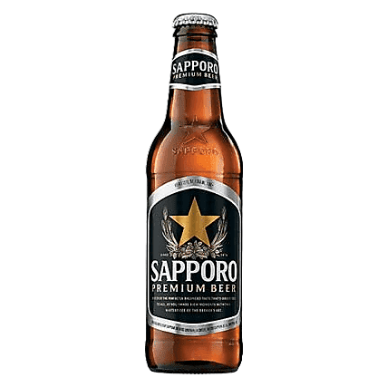 Sapporo Premium Beer Single 12oz Btl