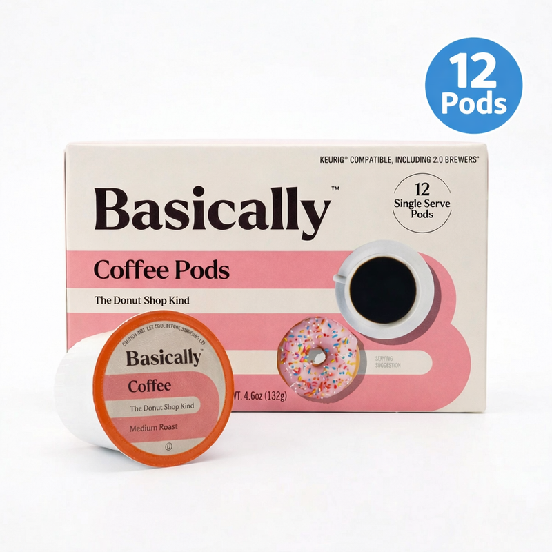 Basically Donut Shop Coffee Pods - 12 ct