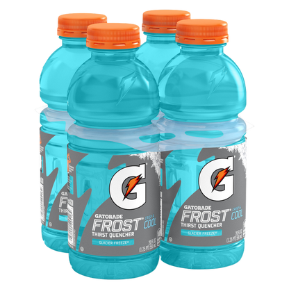 Gatorade Frost Thirst Quencher Glacier Freeze 4pk 20oz Btl