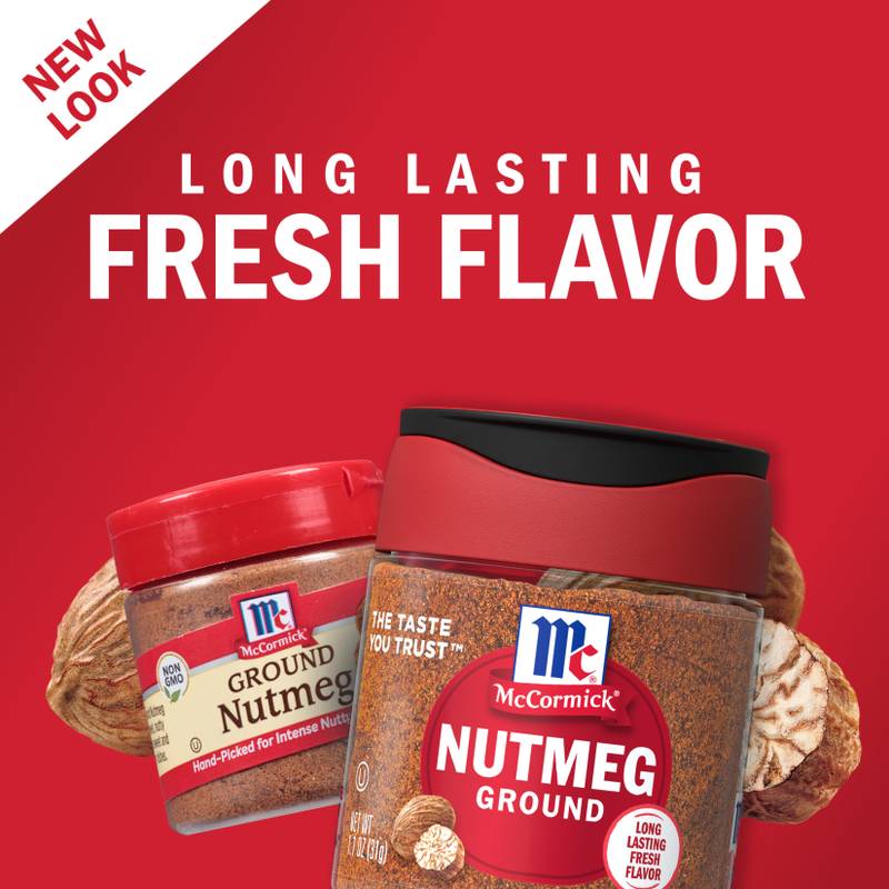 McCormick Ground Nutmeg, 1.1 oz