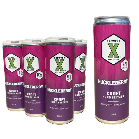 Brewery X Huckleberry Hard Seltzer 6pk 12oz Can
