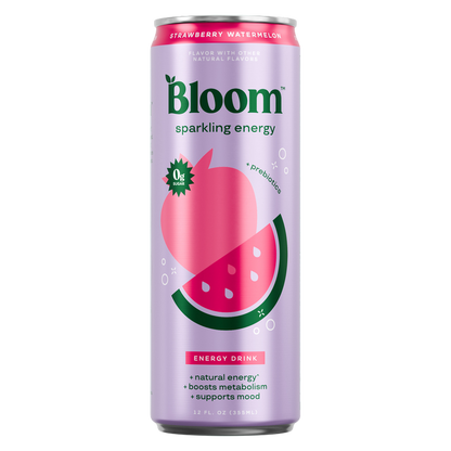 Bloom Energy Strawberry Watermelon 12oz Can