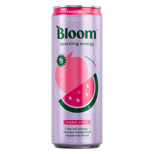 Bloom Energy Strawberry Watermelon 12oz Can