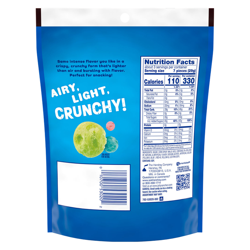 Jolly Rancher Freeze Dried Original Flavors Pouch, 3.1 oz