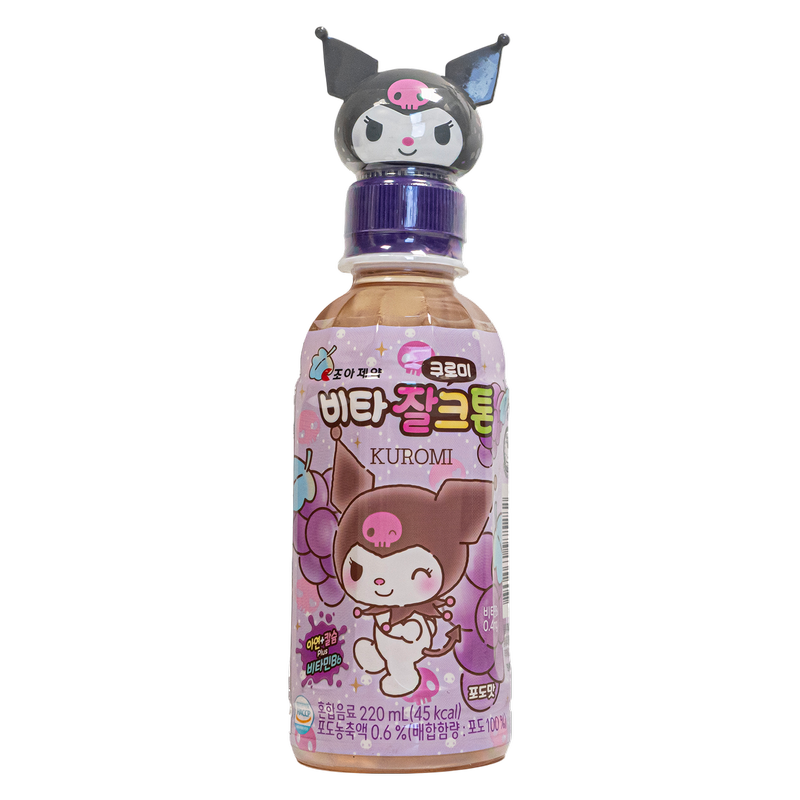 Sanrio Kuromi Grape Drink 7.44oz Btl