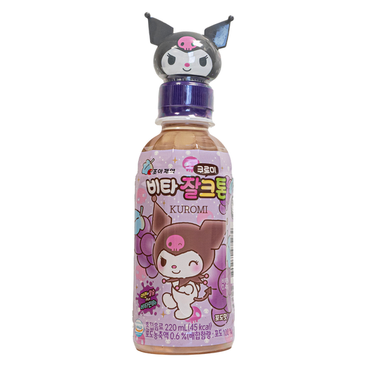 Sanrio Kuromi Grape Drink 7.44oz Btl