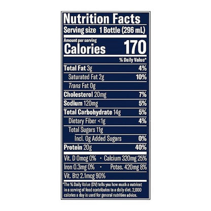 Chobani 20g Protein Mixed Berry Vanilla Yogurt Drink - 10oz