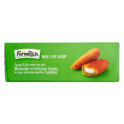 Farm Rich Frozen Breaded Jalapeno Peppers Stuffed with Real Cream Cheese 18oz