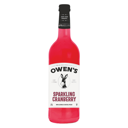 Owen's Sparkling Cranberry 750ml Btl