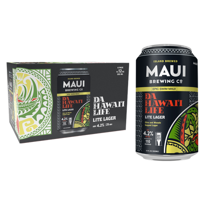 Maui Da Hawaii Life Lite 6pk 12oz Cans