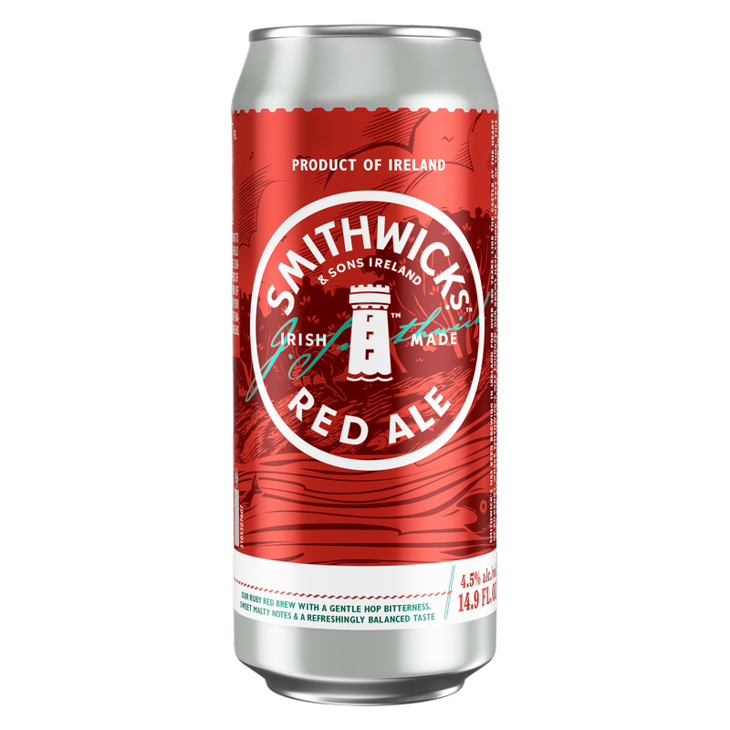 Smithwick's Red Ale 4pk 14.9oz Can 4.5% ABV