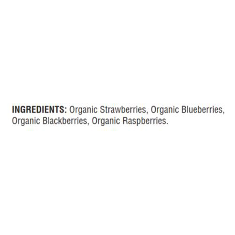 Woodstock Frozen Organic Mixed Berries 10oz