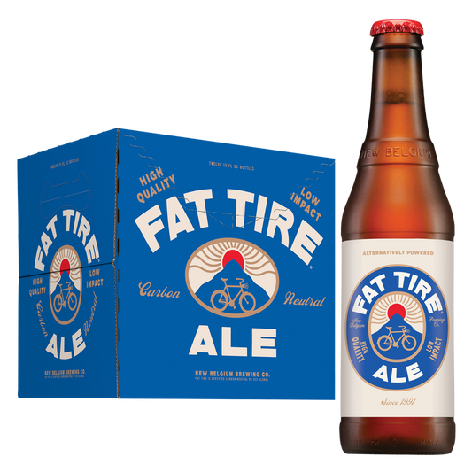 New Belgium Fat Tire 12pk 12oz Btl 5.2% ABV