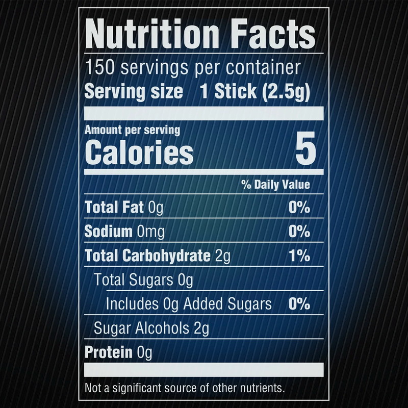 5 GUM Peppermint Cobalt Sugar Free Chewing Gum case 10 CT