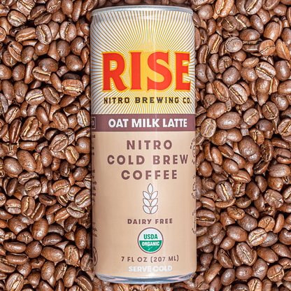 RISE Brewing Co. Oat Milk Nitro Cold Brew Latte 7oz Can