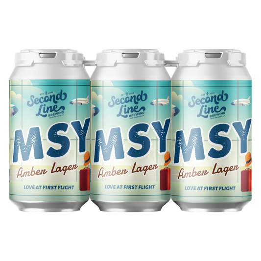 Second Line MSY Common Lager 6pk 12oz Can