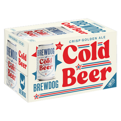 BrewDog Cold Beer 6pk 12oz Can 4.7% ABV