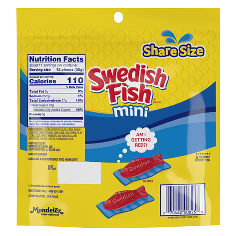 Swedish Fish Red Soft & Chewy Candy 12oz