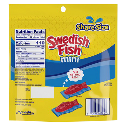 Swedish Fish Red Soft & Chewy Candy 12oz