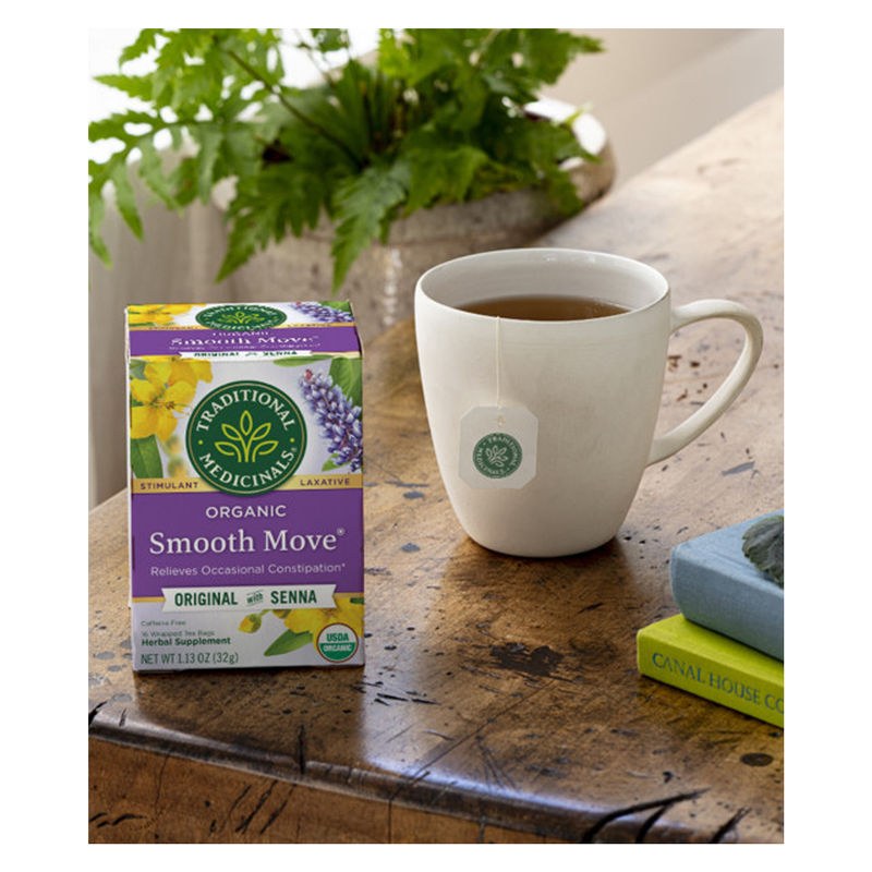 Traditional Medicinals Organic Smooth Move Herb Tea 16ct
