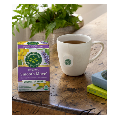 Traditional Medicinals Organic Smooth Move Herb Tea 16ct