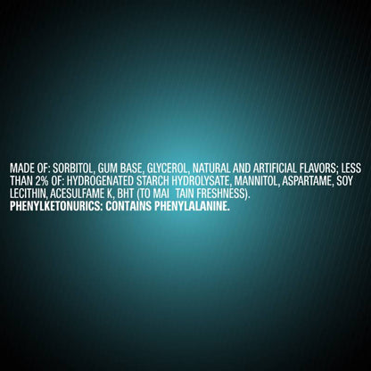 5 GUM RPM Mint Sugar Free Chewing Gum, Five Gum, 15 Stick Pack