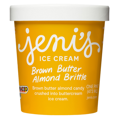 Jeni's Brown Butter Almond Brittle Ice Cream Pint