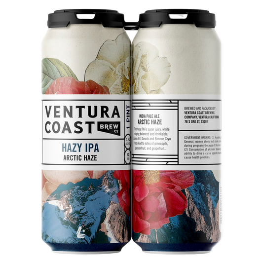 Ventura Coast Arctic Haze 4pk 16oz Can